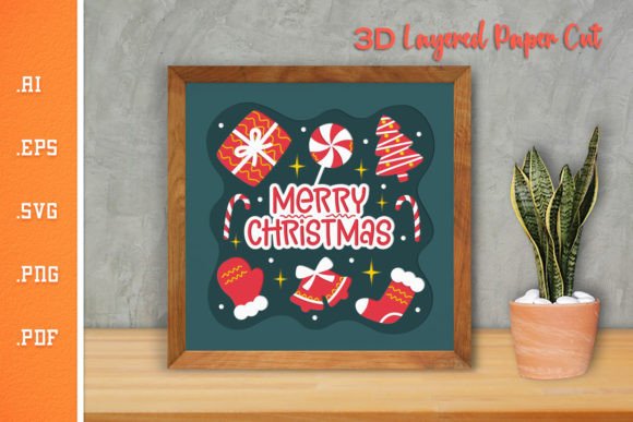 3D SVG Christmas Design That Elevates Brand Visuals