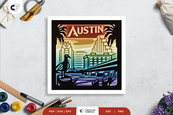 Austin, Texas 3D Shadow Box Review for Real Embroidery Projects