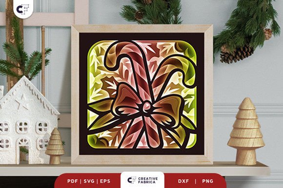 Christmas Candy 3D SVG: A Festive Design Asset for Bloggers and Publishers
