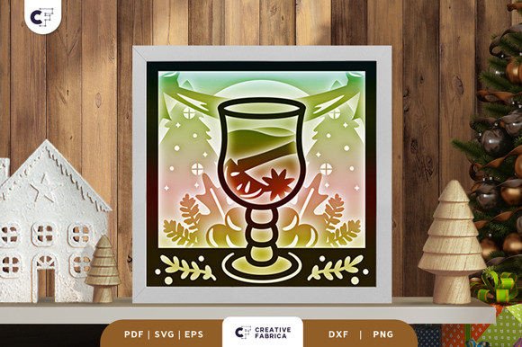 Christmas Punch 3D SVG Shadow Box: A Designer’s Review for Real Client Projects