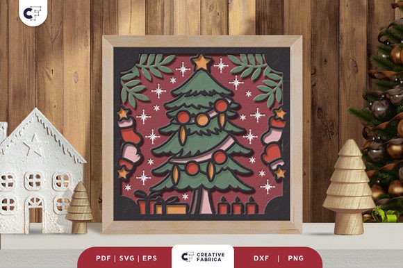 Christmas Tree 3D SVG: A Festive Branding Gem for Seasonal Campaigns