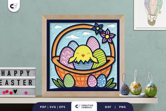Easter Chick 3D SVG: A Festive Design for Seasonal Branding